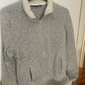 Swiss Tech Gray Sherpa-Lined Jacket